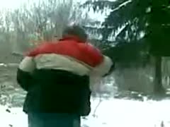 Just an elderly, unfaithful Bulgarian wife who is obsessed with suckling my penis outside